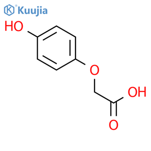 2-(4-Hydroxyphenoxy)acetic Acid structure