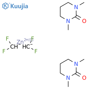 Zinc;difluoromethane;1,3-dimethyl-1,3-diazinan-2-one structure