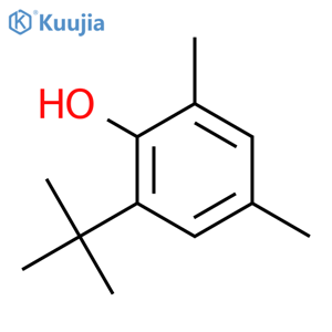 6-tert-Butyl-2,4-xylenol structure