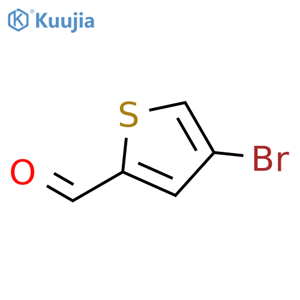 4-bromothiophene-2-carbaldehyde structure