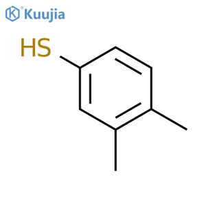 3,4-Dimethylthiophenol structure