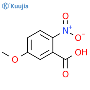 5-Methoxy-2-nitrobenzoic acid structure