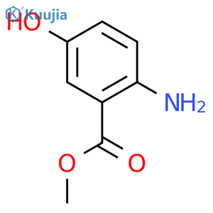 Methyl 2-amino-5-hydroxybenzoate structure