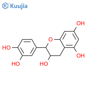 (-)-Catechin structure