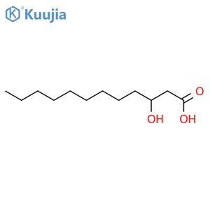 3-Hydroxylauric Acid structure