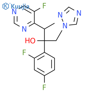 (±)-Voriconazole structure