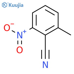 2-Methyl-6-nitrobenzonitrile structure