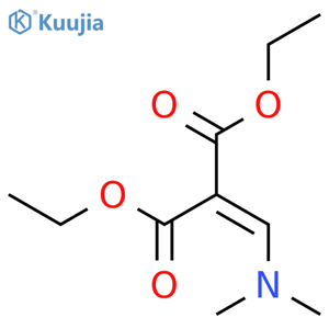 Diethyl 2-((dimethylamino)methylene)malonate structure