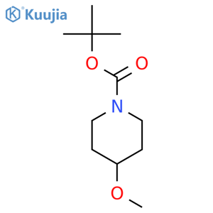 tert-butyl 4-methoxypiperidine-1-carboxylate structure