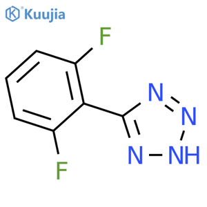 5-(2,6-difluorophenyl)-2H-1,2,3,4-tetrazole structure