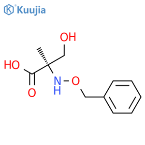 D-Serine, 2-methyl-N-(phenylmethoxy)- structure