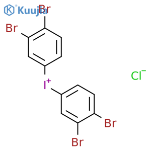 3,3',4,4'-Tetrabromodiphenyliodinium Chloride structure