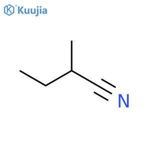 2-Methylbutyronitrile structure