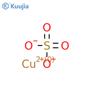 Copper sulfate structure