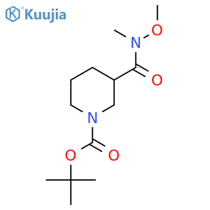 1-Boc-3-(Methoxy-Methyl-Carbamoyl)Piperidine structure