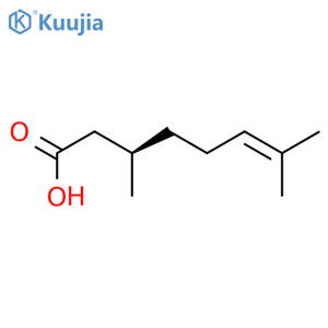 (R)-(+)-Citronellic Acid structure