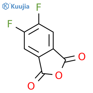 4,5-Difluorophthalic anhydride structure