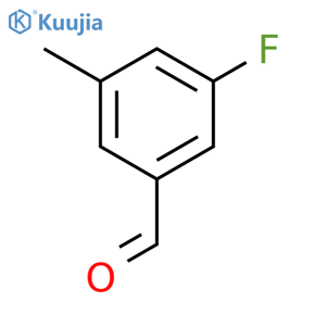 3-Fluoro-5-methylbenzaldehyde structure