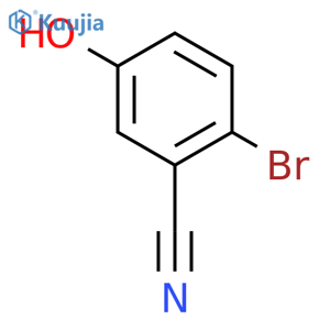 2-Bromo-5-hydroxybenzonitrile structure