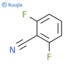 2,6-Difluorobenzonitrile structure