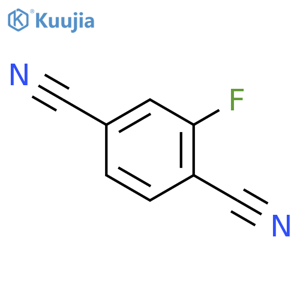 2-Fluoroterephthalonitrile structure