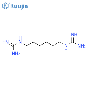 Guanidine, N,N'''-1,6-hexanediylbis- structure