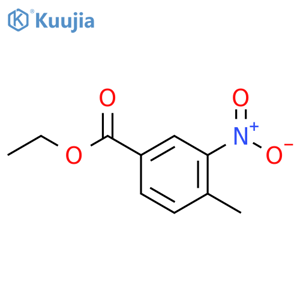 Ethyl 4-methyl-3-nitrobenzoate structure