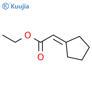 Ethyl 2-cyclopentylideneacetate structure