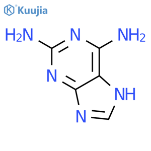 2,6-Diaminopurine structure