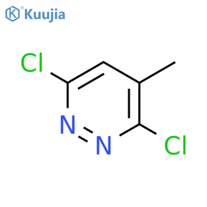 3,6-Dichloro-4-methylpyridazine structure