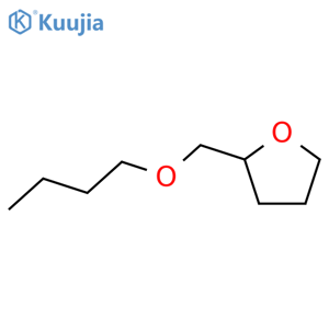 Furan, 2-(butoxymethyl)tetrahydro- structure