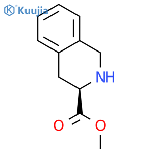 (R)-Methyl 1,2,3,4-tetrahydroisoquinoline-3-carboxylate structure