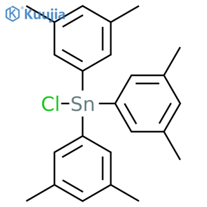 Stannane, chlorotris(3,5-dimethylphenyl)- structure