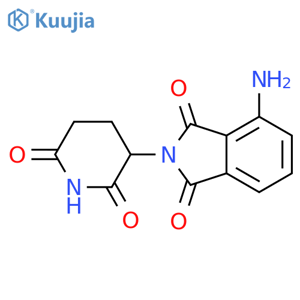 Pomalidomide structure