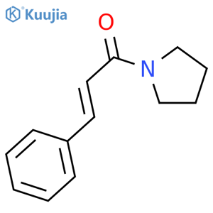 2-Propen-1-one,3-phenyl-1-(1-pyrrolidinyl)- structure