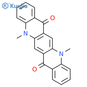 N,N'-Dimethylquinacridone structure