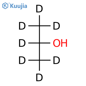 Isopropanol-d7 structure