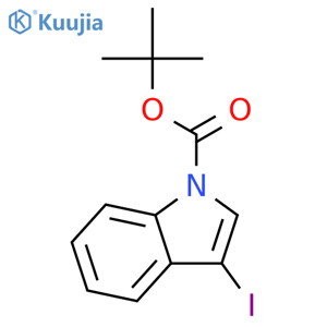 Tert-Butyl 3-iodo-1H-indole-1-carboxylate structure