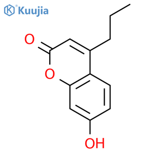 7-Hydroxy-4-propyl-2H-chromen-2-one structure