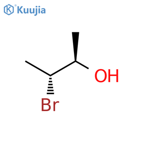 2-Butanol, 3-bromo-, (R*,R*)-(±)- structure