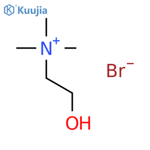 (2-Hydroxyethyl)trimethylazanium bromide structure