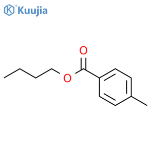 Benzoic acid,4-methyl-, butyl ester structure