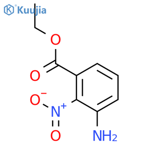 Ethyl 3-amino-2-nitrobenzoate structure