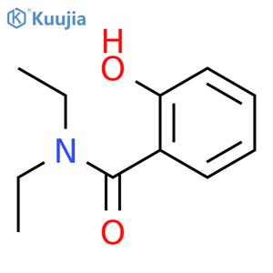 N,N-Diethylsalicylamide structure