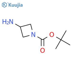 tert-butyl 3-aminoazetidine-1-carboxylate structure
