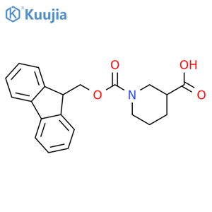 L-1-Fmoc-nipecotic acid structure