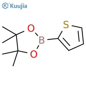 4,4,5,5-tetramethyl-2-(thiophen-2-yl)-1,3,2-dioxaborolane structure