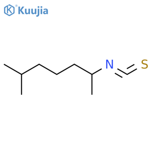 6-Methyl-2-heptyl isothiocyanate structure