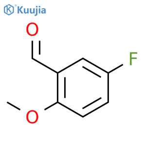 5-Fluoro-2-methoxybenzaldehyde structure