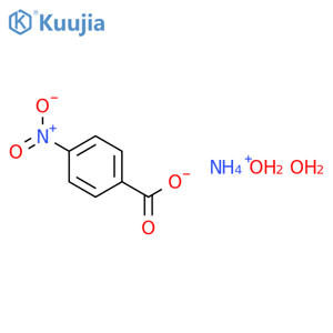 Ammonium 4-Nitrobenzoate structure